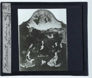 Isenbrant, Madonna mit weiblichen Heiligen (Privatsammlung)