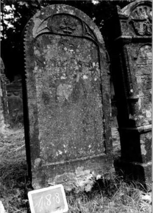 Grabstein 188 [Nir S. 134 Nr. 13.21]