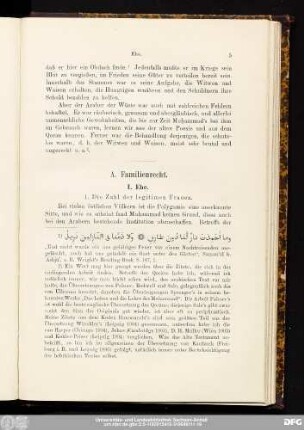 A. Familienrecht.