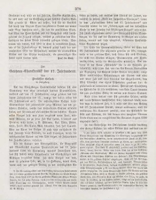 378-382 Zur Gelehrten-Charakteristik des 17. Jahrhunderts