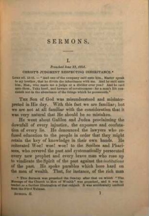 Sermons, preached at Trinity Chapel, Brighton, 2