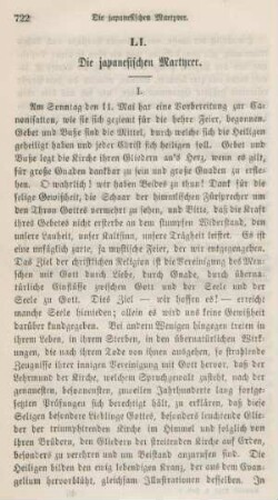 722-752 Die japanesischen Martyrer