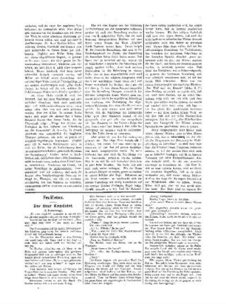 Feuilleton : Der Herr Kandidat