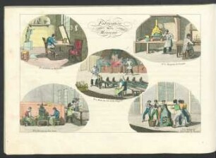 Tafel: Fabrication de la Monnaie.