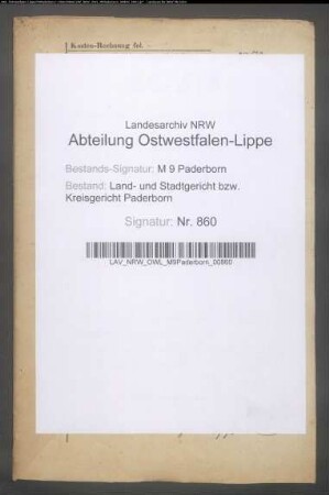 Erblasser: Wiedemeyer, Johannes: