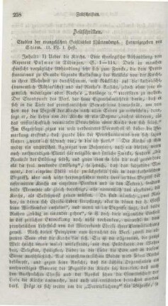 258-260 Zeitschriften