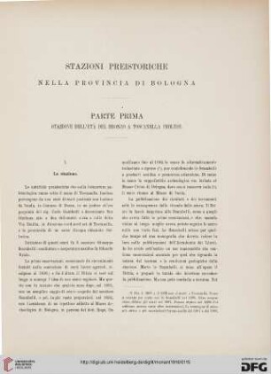 24: Stazioni preistoriche nella provincia di Bologna