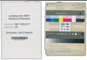 Entnazifizierung Karl Friedrich Schneider , geb. 16.09.1888 (Verlagsangestellter)