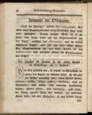 Formular der Ordination.