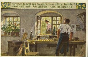 Horch was kommt von draussen 'rein [...]