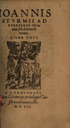 Nobilitas literata : Liber unus