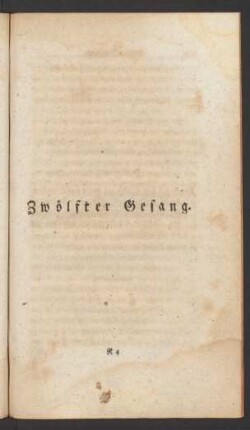Zwölfter Gesang