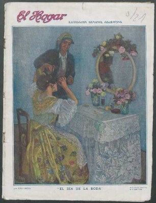 "El día e la boda" - [Portada] : Por Gili Roig. - De la próxima exposición en el Salón Costa.