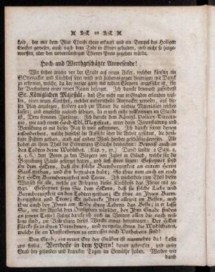 Hoch- und werthgeschätzte Anwesende!