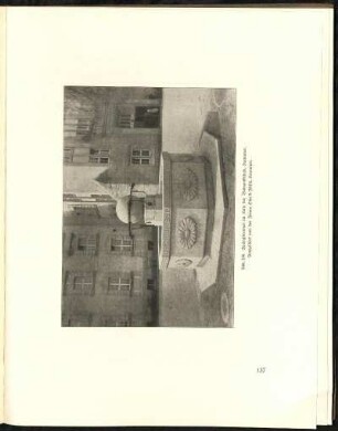 Abb. 156. Springbrunnen im Hofe der Bismarckschule, Hannover. Ausgeführt von der Firma Otte & Fölsch, Hannover.