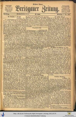 05.05.1901 (Erstes Blatt)