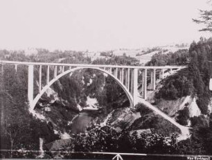Schweiz, Appenzell, Hundwilertalbrücke