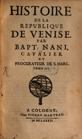 Histoire De La Republique De Venise, 3