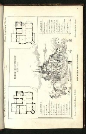 Tafel 1: Villa des Herrn Hess-Honegger in Rüti (Zürich)