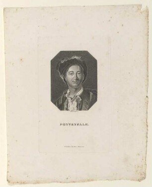 Bildnis des Fontenelle