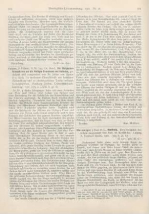 504-508 [Rezension] Steinmeyer, F. L., Homiletik