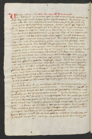 Eucharistiepredigt 'Venite ad me omnes'