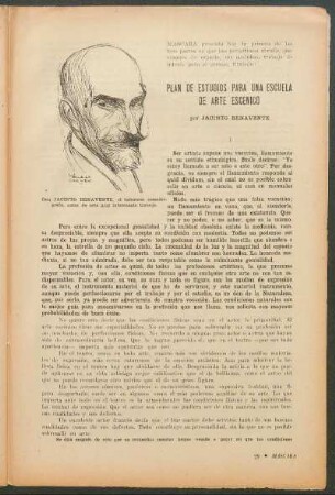 Plan de estudios para una escuela de arte escénico