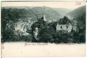 Tharandt. Blick vom Königsplatz