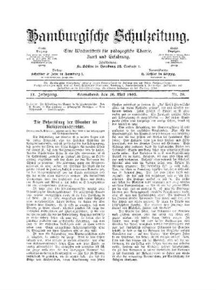 Die Behandlung der Wunder im Religionsunterrichte