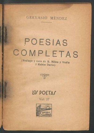 Poesías completas