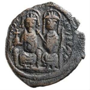 Münze, Follis, 576 / 577