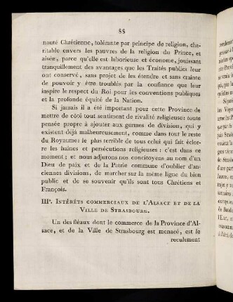 88-103, III. Intérêts Commerciaux De L´Alsace Et ...