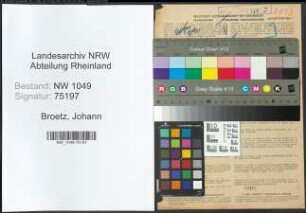 Entnazifizierung Johann Broetz , geb. 28.09.1894 (Kaufmann)