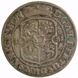 Münze, Groschen, 1681