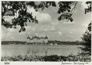 Jagdschloss Moritzburg, Ansicht mit Schlossteich