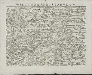 Secunda Rheni Tabvla