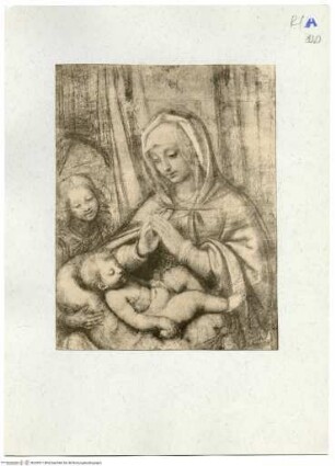 Madonna mit Engel
