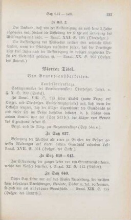 Vierter Titel. Von Grunddienstbarkeiten