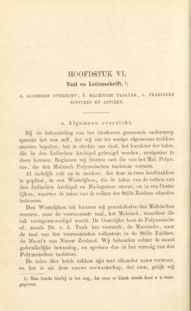 Hoofdstuk VI. Taal en letterschrift