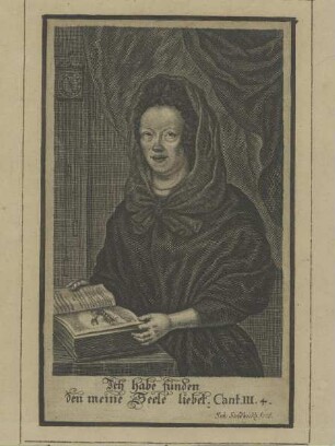 Bildnis der Johanna Eleonora Petersen