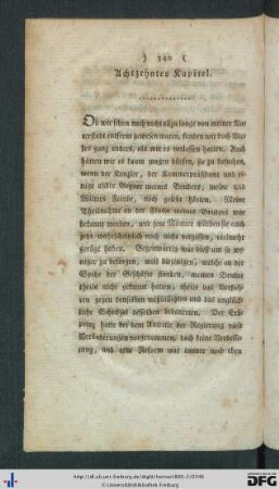 Achtzehntes Kapitel.