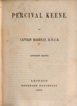 Percival Keene