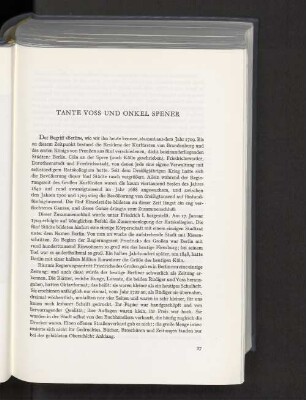 Tante Voss und Onkel Spener