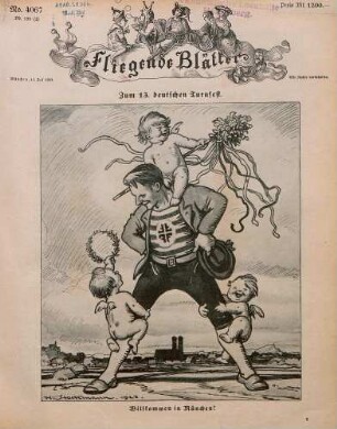 "Zum 13. deutschen Turnfest"
