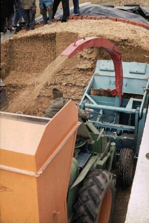 Fotografie: Flachsilofräse, Maissilage