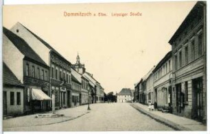 Dommitzsch. Leipziger Straße