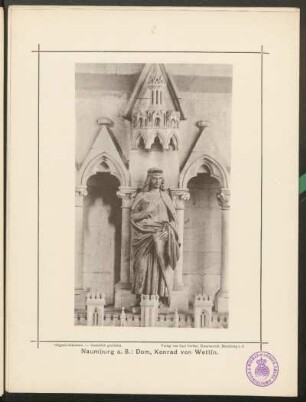 Naumburg a. S.: Dom, Konrad von Wettin.