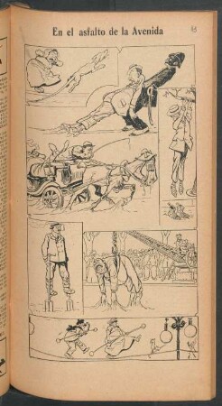 En el asfalto de la Avenida - [Cómic]