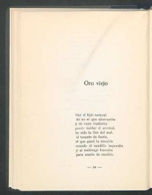 Oro viejo
