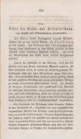 295-297 Ueber die Selig- und Heiligsprechung : eine Ansicht aus philosophischem Standpunkte